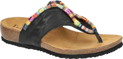 Produktbild von Think JULIA Damenschuhe - bequeme Pantoletten schwarz Freizeit NEU
