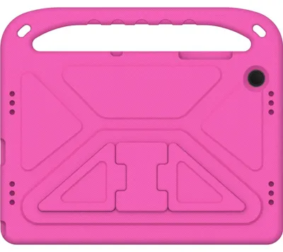 Produktbild von Mobigear AeroArmor Tablet-Hülle für Samsung Galaxy Tab A9 Plus (2023) – Kindertablett-Hülle mit Griff und Stifthalter – Rosa