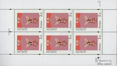 Produktbild von Briefmarken Polen 2002 Mi 3972Klb Kleinbogen (kompl.Ausg.) postfrisch Zirkus