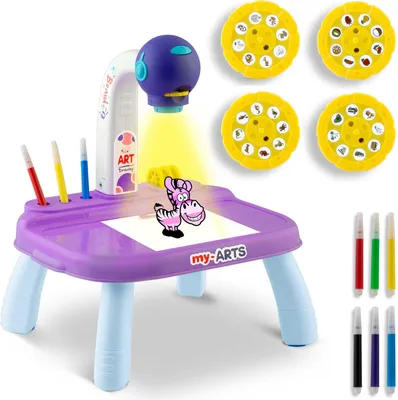 Produktbild von Ricokids 773700 Projektor zum Zeichnenlernen – Lila