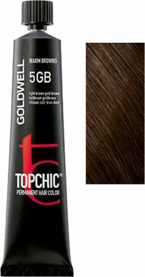 Produktbild von Goldwell Topchic The Browns, Braun, 5GB, Light Brown Gold Brown, Unisex, 60 ml, Alle Haare
