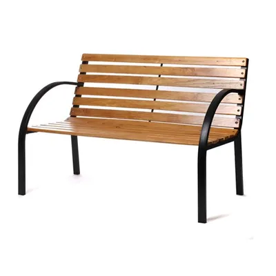 Obrázek produktu pro Zahradní lavička s ocelovou konstrukcí