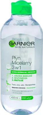 Obrázek produktu pro Garnier Płyn Micelarny 3w1 skóra wrażliwa 400 ml