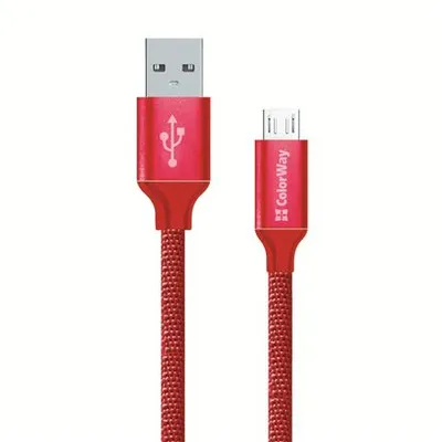 Immagine prodotto di ColourWay Cavo di ricarica USB rosso, 1 m