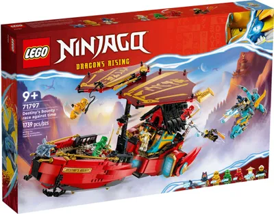 Produktbild von LEGO NINJAGO 71797 - Ninja-Flugsegler im Wettlauf mit der Zeit