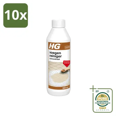 Produktbild von 10 x HG Fugenreiniger Konzentrat - 500 ml - Vorratspackung - 10 Stücke
