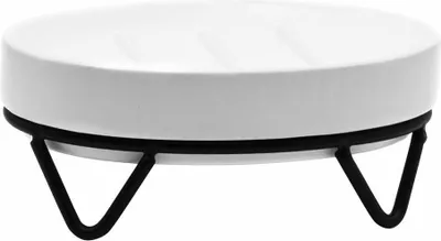 Zdjęcie produktu dla Mydelniczka MILA, czarna/ceramiczna