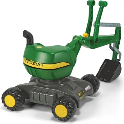 Produktbild von rolly toys Digger John Deere Kunststoffbagger, Maße: 102x43x74 cm; 42 102 2