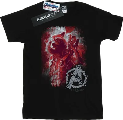 Produktbild von Marvel - "Avengers Endgame" T-Shirt für Herren BI7665 (3XL) (Schwarz)
