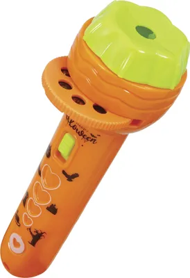 Immagine prodotto di Torcia proiettore Halloween design zucca arancione, colore: multicolore