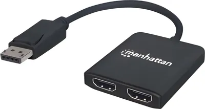 Obrázek produktu pro MANHATTAN HDMI Splitter DisplayPort auf 2-Port mit MST