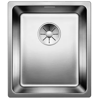 Produktbild von BLANCO ANDANO 340-IF, Schrankwaschbecken, Edelstahl, Edelstahl, 40 cm, Deutschland