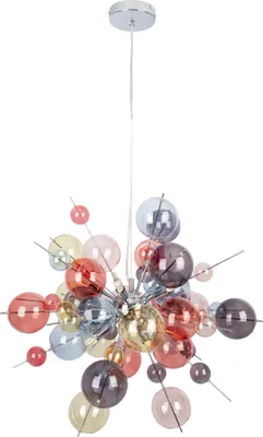 Produktbild von Näve Leuchten Pendelleuchte EXPLOSION mit G9 Pendelleuchte EXPLOSION mit G9 Pendelleuchten - Pendelleuchte "EXPLOSION" weiß, Hängelampe im Modern Style, aus Metall und Glas in weiß, 193 cm hoch, Ø 65 cm, G9-Fassung