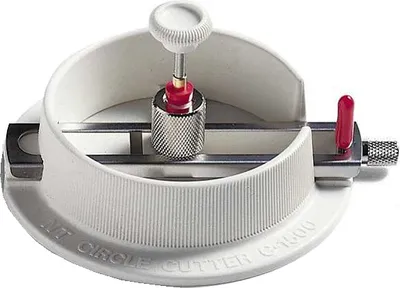Produktbild von NT Cutter Kreisschneider C 1500 P Durchmesser: 18-170 mm weiß aus Kunststoff