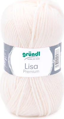 Produktbild von 50 Gramm Gründl Lisa Premium Uni 02 Creme