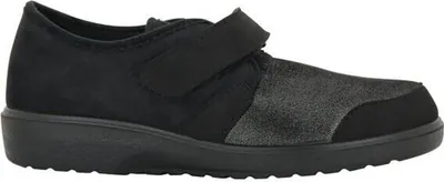 Produktbild von Varomed Stretch Klettslipper für Damen Salzburg Schwarz Größe 37
