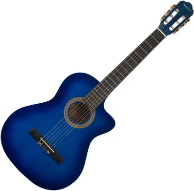 Zdjęcie produktu dla Pasadena SC041C 4/4 Blue Gitara klasyczna