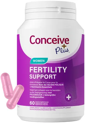 Produktbild von Conceive Plus – Nahrungsergänzungsmittel zur Unterstützung der weiblichen Fruchtbarkeit, 60 Kapseln