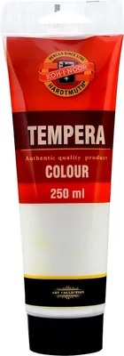 Obrázok produktu pre Barva temperová Koh-i-noor, 250 ml, bílá