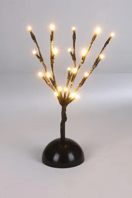 Image de Branche LED 30cm Arbre de décoration Branche lumineuse Décoration de Noël Branche lumineuse