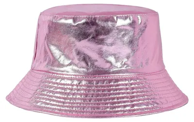 Immagine prodotto di Cappello unisex, reversibile, in pelle e poliestere, colore rosa, taglia 58-60 cm