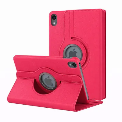 Produktbild von 360° Schutzhülle für Apple iPad 12th 11" (A18) / iPad 11th 11" (A16) / iPad 10 10.9" Generation (2026/2025/2022) Tasche Hülle Drehbar Stand - PINK