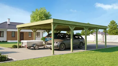 Produktbild von Doppelcarport 609 Gr. 2 B x T x H 600 x 812 x 240