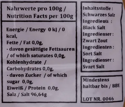 Produktbild von Barkat - Schwarzes Salz Pulver 400gr