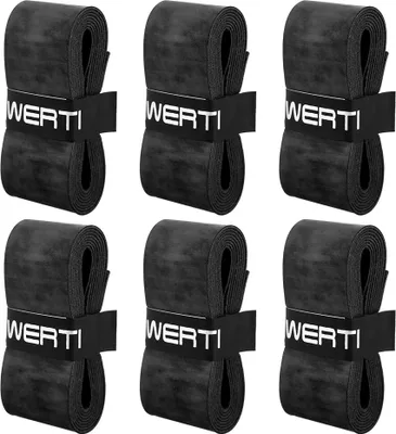 Produktbild von 6 Stš¹cke Tennisschl?gergriffe Anti-Rutsch-Badminton-Schl?gergriffe Vibration Overgrip Schwei?band