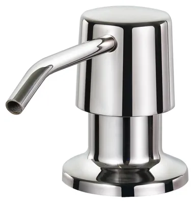 Produktbild von Spülmittelspender mit Edelstahlpumpe, Einbau, 500 ml, poliert