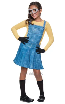 Produktbild von Minion Girl - Fasching Karnevalskostüm Kinder Kindergröße: 110-116
