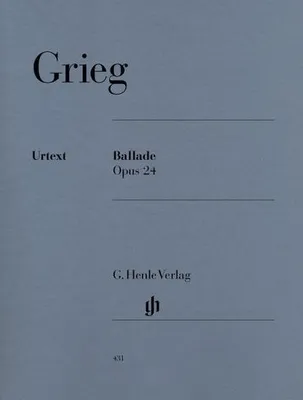 Produktbild von Grieg, E: Ballade op. 24