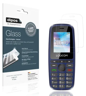 Image de 2x Protection ecrán pour Logicom P199e Verre souple Film Protecteur 9H dipos