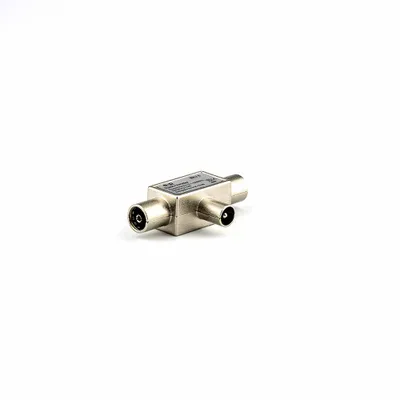 Produktbild von e+p BKV 6, Kabelsplitter, 75 Ohm, Silber, coax F, 2 x coax M