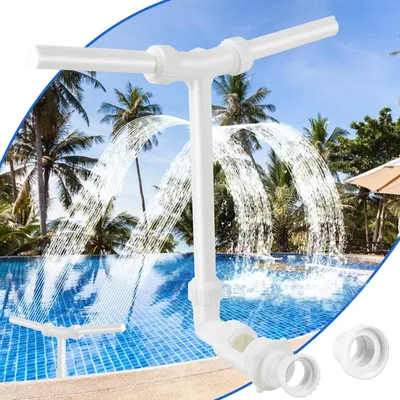 Immagine prodotto di Fontana per piscina con doppio getto e altezza regolabile