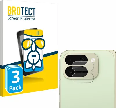 Produktbild von 3x BROTECT Schutzglas für Google Pixel 10 Pro Fold (NUR Kameraschutz) Schutzfolie Panzer Folie Glas Display Schutz klar