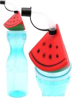 Obrázok produktu pre Športová fľaša so slamkou 500 ml modrá Excellent Houseware