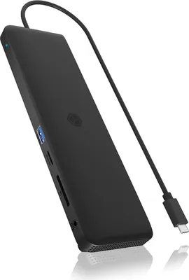 Produktbild von ICY BOX IB-DK2116-C, USB Type-C® Notebook DockingStation mit dreifacher Videoausgabe