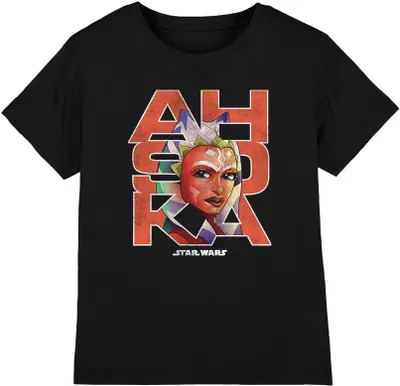 Produktbild von Ahsoka - T-Shirt für Kinder TV4088 (116) (Schwarz)