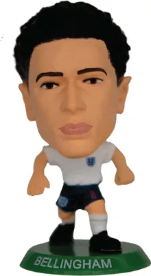 Obrázek produktu pro England FA - Fotbalová postavička "Jude Bellingham", "SoccerStarz" TA11934 (One Size) (White/Navy Blue/Green)