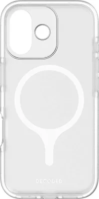 Immagine prodotto di Decoded, custodia per iPhone 17 MagSafe DropTec Hybrid con design antiurto, bianco