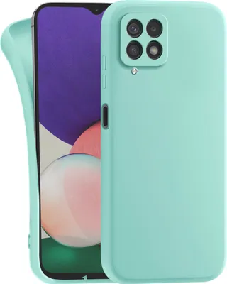 Produktbild von MyGadget Silikon Hülle Kompatibel mit Samsung Galaxy M33 5G - robuste Schutzhülle TPU Case Slim Silikonhülle - Back Cover Kratzfest Handyhülle - Matt Mint