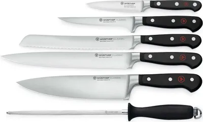 Produktbild von WÜSTHOF Classic sada nožov 6 ks, dĺžka čepele: 38 cm, sada nožov, 60-1120160602