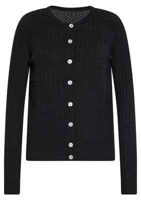 Produktbild von AODA damen strickjacke - schwarz, M
