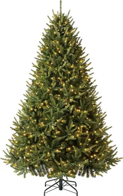 Produktbild von Evergreen künstlicher Weihnachtsbaum Richmond Tanne inkl. Lichterkette 228 cm