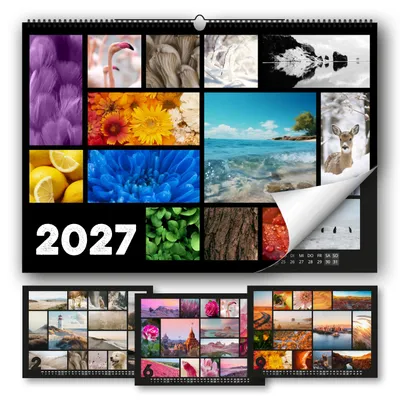 Produktbild von Timr XL Bildkalender 2027 - Wandkalender DIN A2 Quer 250 g/qm I tr404