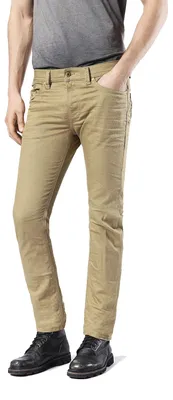 Produktbild von Diesel Thavar 0847E Herren Jeans Hose Slim Skinny Beige
