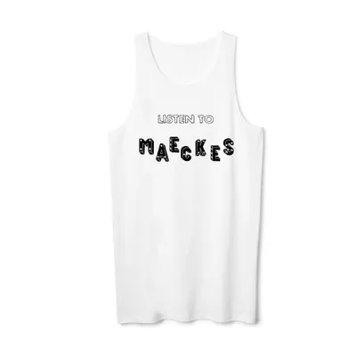 Produktbild von Maeckes - Listen to Maeckes - Tank Top Herren weiß