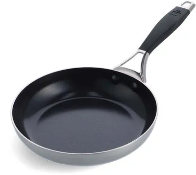 Produktbild von Bratpfanne, 20 cm - Edelstahl mit keramischer Antihaftbeschichtung - frei von - ideal für Induktion