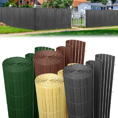 Obrázok produktu pre PVC plotová zábrana – 80 x 800 cm – Ochranný panel – Antracitová farba